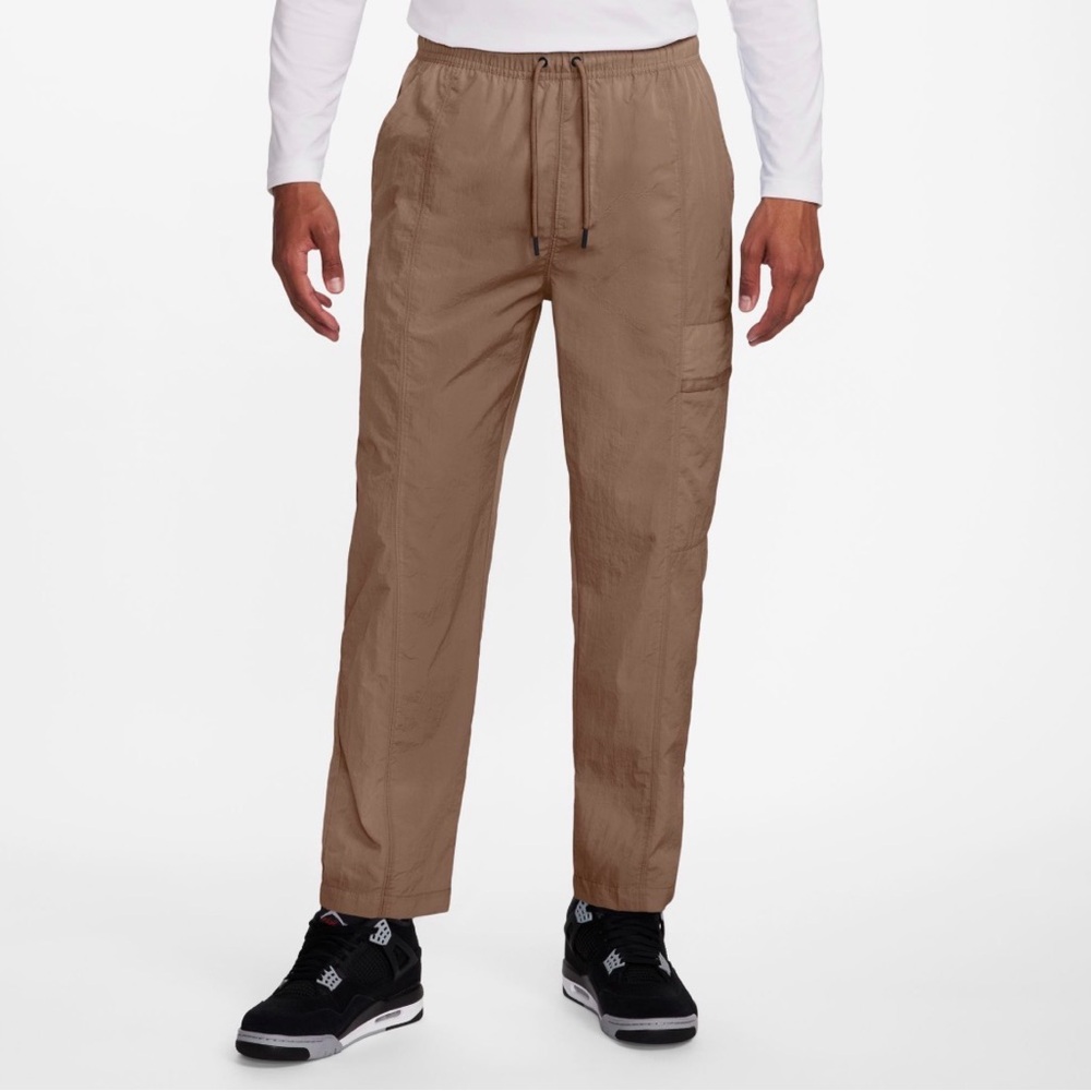 NWT Jordan Essentials Men's Woven Pants in Archaeo Brown